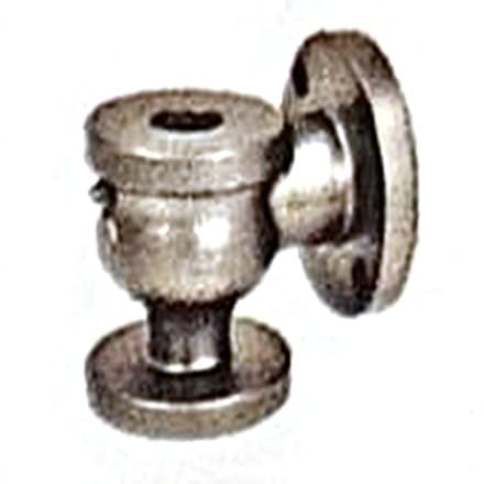 Angle Valve Body — investment casting sample