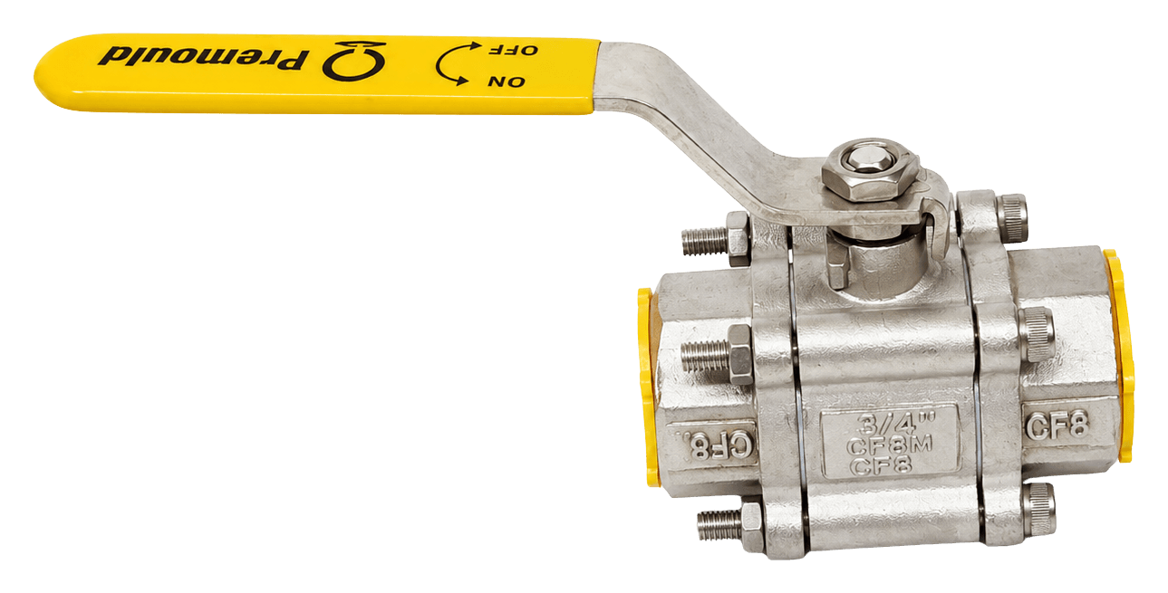 Ball Valve 3 PC Screwed